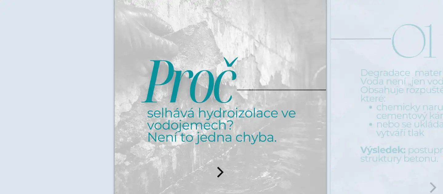 Proč hydroizolace vodojemů selhává